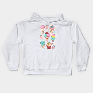 Ice Cream Emoji Mashup #4 Kids Hoodie